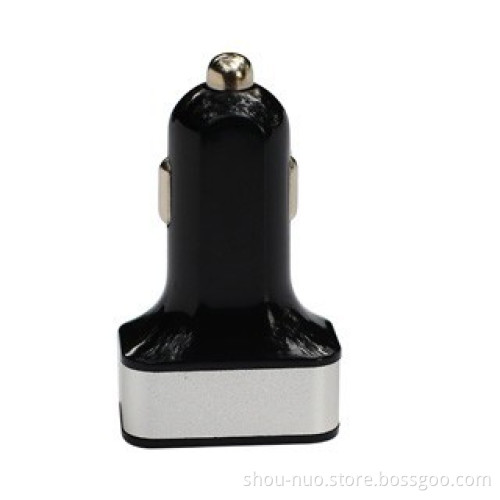 usb adapter 3 in 1 with hub 3 usb port,for macbook pro mobile power adapter car,for mp3 player multi car adapter